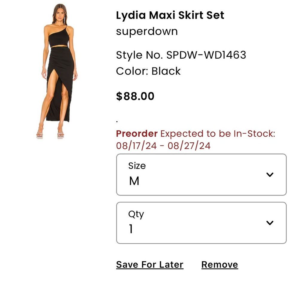Superdown Lydia Skirt